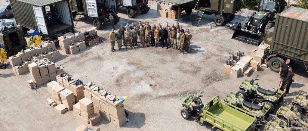 Poroshenko Delivers Major Drone and Equipment Shipment to Kharkiv Front