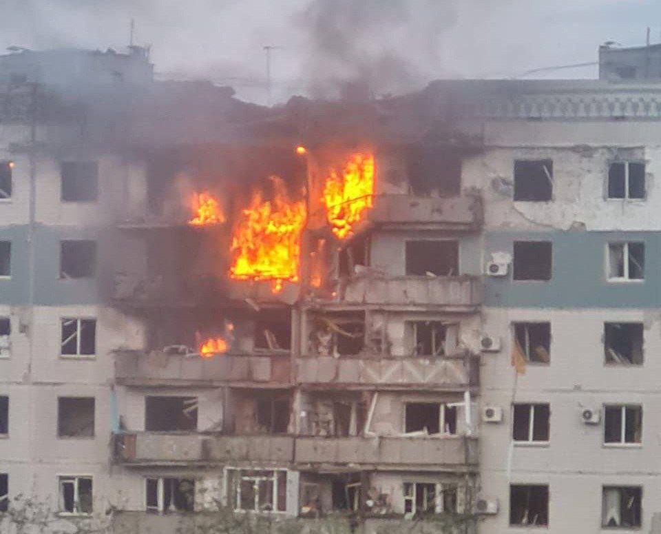 Russians hit a high-rise building in Kramatorsk with a KAB: a child died