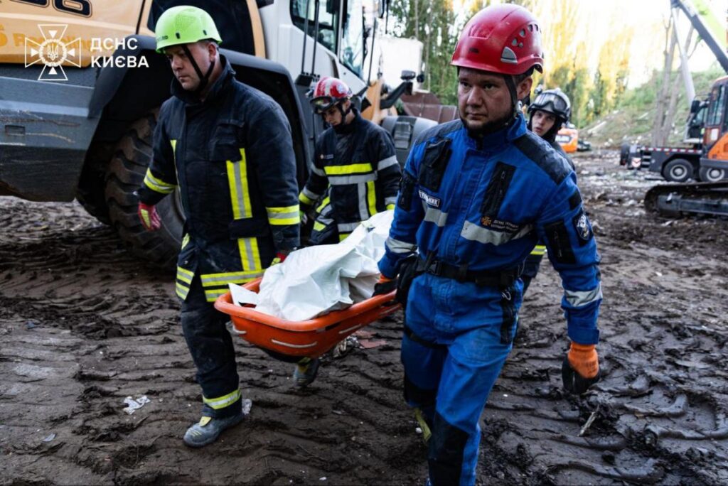 Death toll in Kyiv after rocket strike rises to 26, including three children