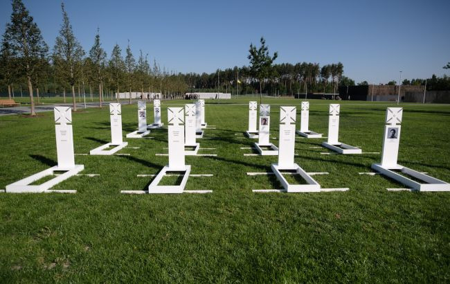 The main memorial to soldiers was opened in the Kyiv region: the first burials have already taken place