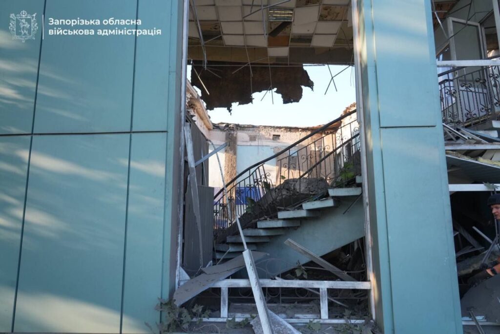 The enemy struck a transport infrastructure facility in Zaporizhia: many affected people