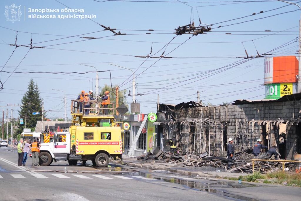 Attack on Zaporizhia: casualties reported