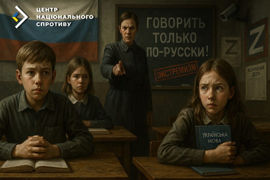 Lists of disloyal people: occupiers forbid children from speaking Ukrainian