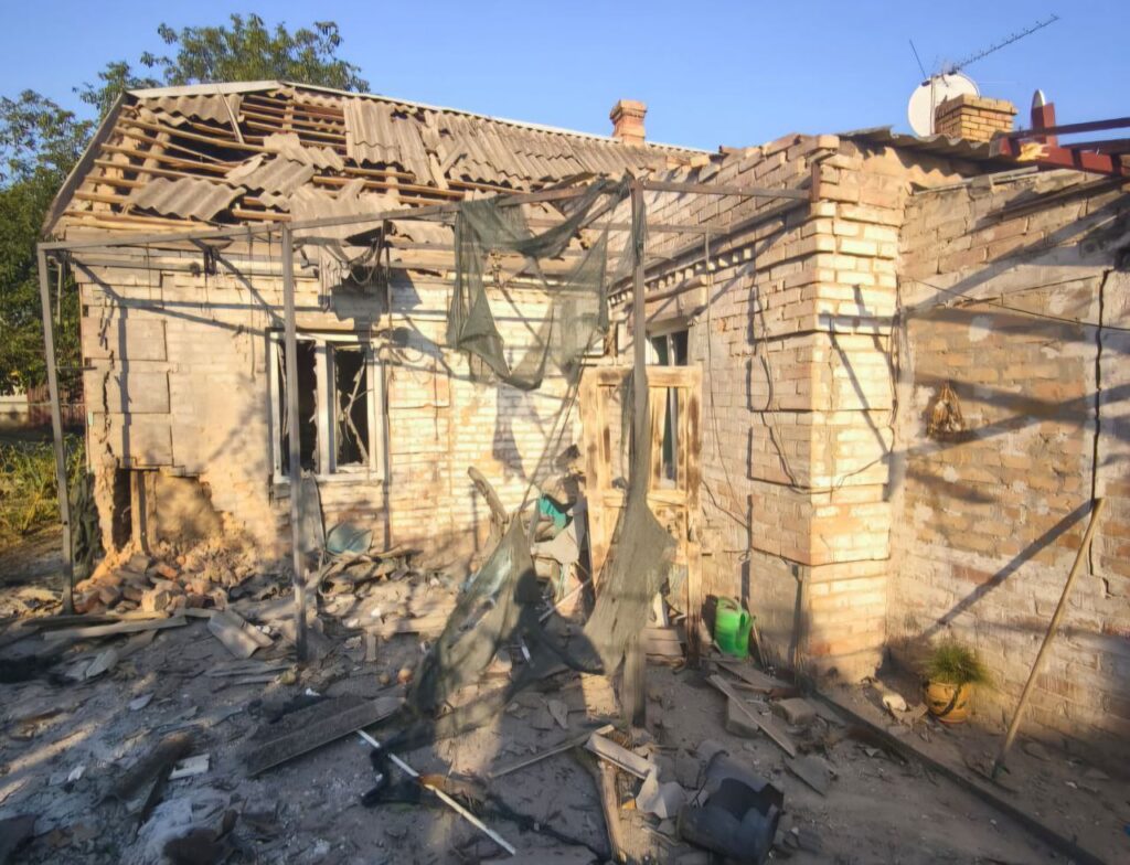 Russians shelled three districts of Dnipropetrovsk region, there is destruction and one injured