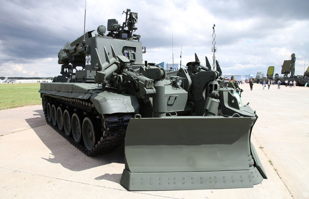 Third incident during the war: Defense Forces destroy Russian “tracked terminator”