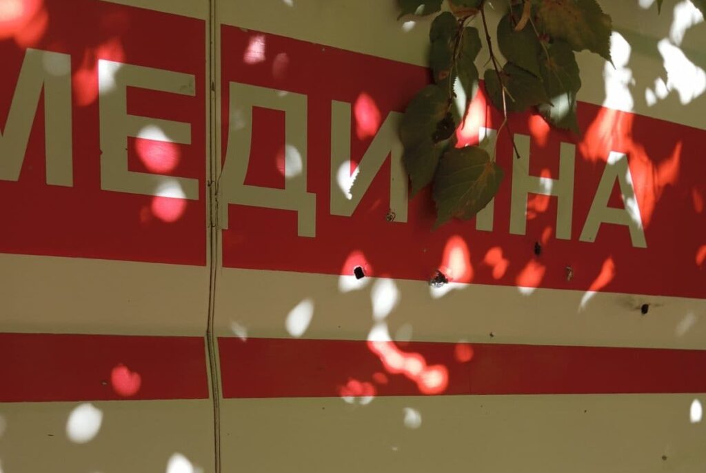 Russian Army Fires on Ambulance in Kharkiv Region