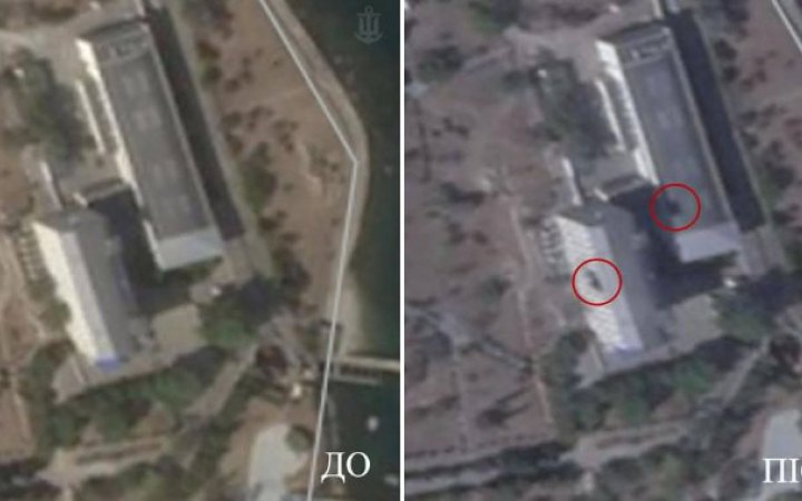 Russian Navy strikes Black Sea Fleet communications hub in Crimea