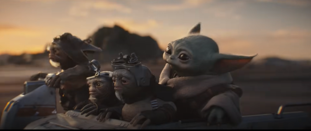 Lucasfilm презентовала первый трейлер фильма «Мандалорец и Грогу»