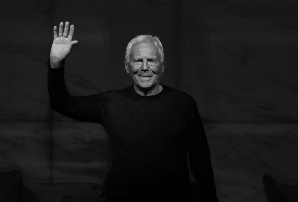 Fashion designer Giorgio Armani dies