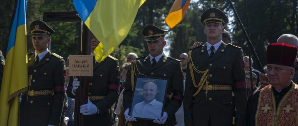 Andriy Parubiy personified a true Ukrainian – Poroshenko at his farewell in Lviv