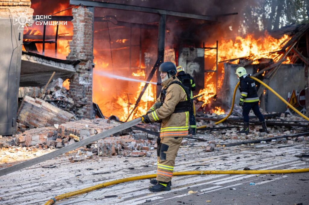 Shelling of Sumy: occupiers fired non-stop, numerous fires broke out