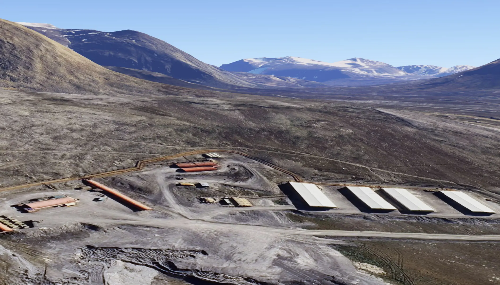 This is a complex where Rosatom and the 12th Main Directorate of the Ministry of Defense conduct subcritical nuclear tests. The tunnels are located about three kilometers south of Severny. Higher up the valley are dozens of tunnels where real nuclear explosions were carried out between 1964 and 1990. Google Earth recently updated satellite images of this area taken on August 14, 2025. Google Earth