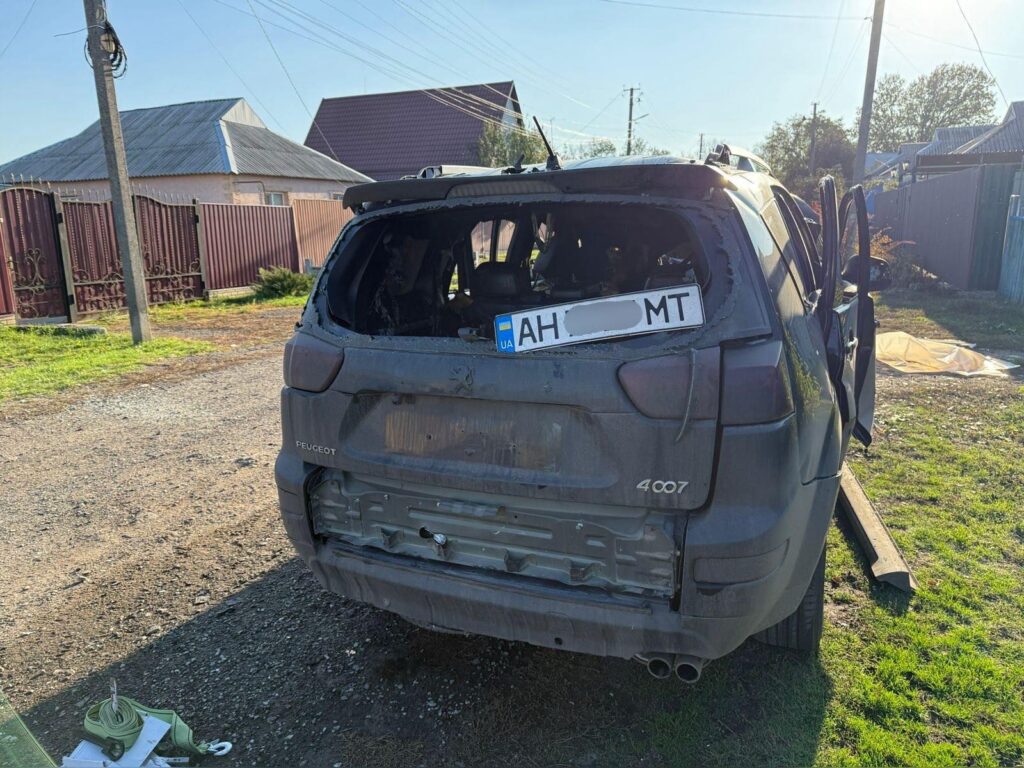 Russia attacked Kramatorsk three times with fiber-optic FPV drones.