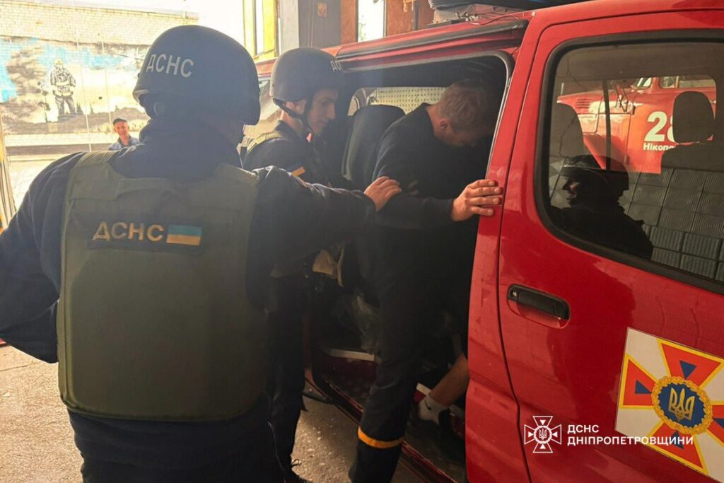In the Dnipropetrovsk region, Russians targeted rescuers, one injured