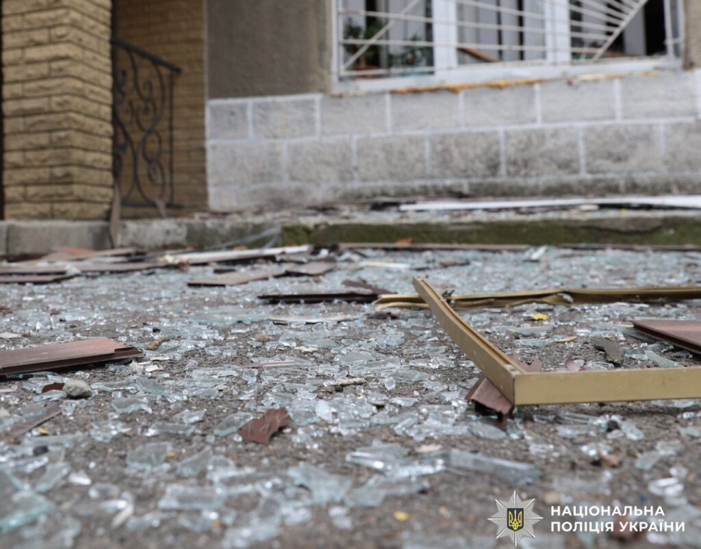 Enemy drone attacks university dormitory in Kharkiv city center