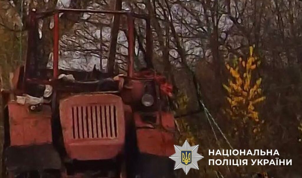 A tractor driver died near Kharkiv after being hit by a Russian FPV drone.