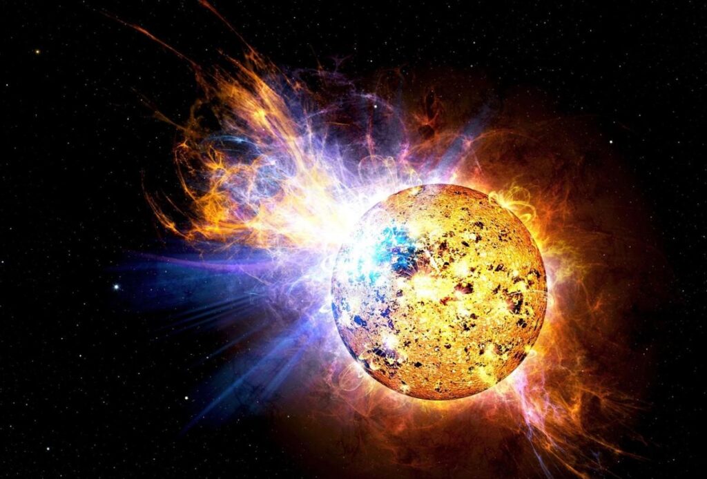 Geomagnetic hell on Earth: storm reaches red level