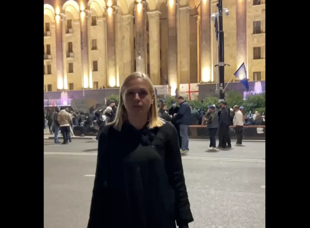 OSCE chief Elina Valtonen fined in Georgia for participating in protest