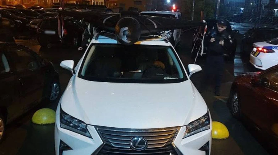 Kyiv resident was transporting a Shahed drone in his car: police opened an investigation