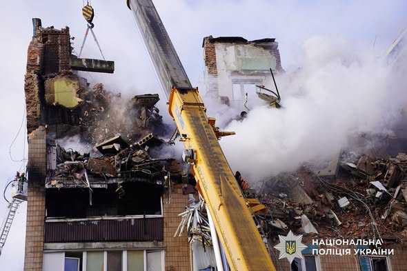 Rescue operations completed in Ternopil after Russian shelling: 33 people killed, 94 more injured