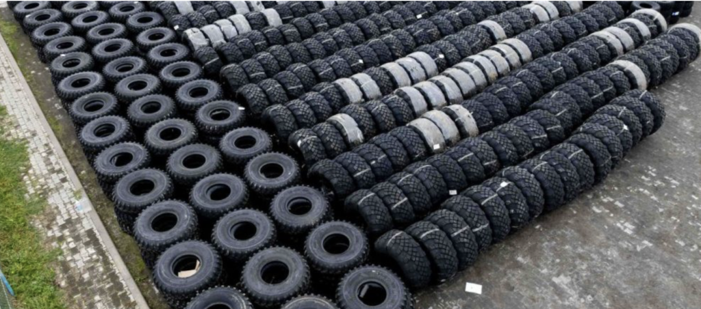 Poroshenko donated nine hundred winter tires to the front.