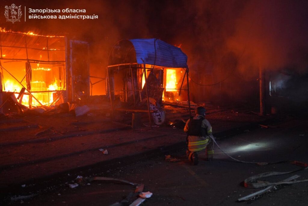 Russia attacked Zaporizhia: five dead and destruction