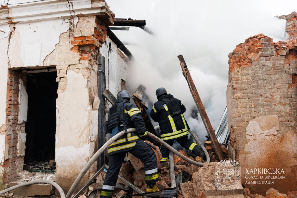 Fires, destruction and injuries: the consequences of the Geranium strike on Kharkiv