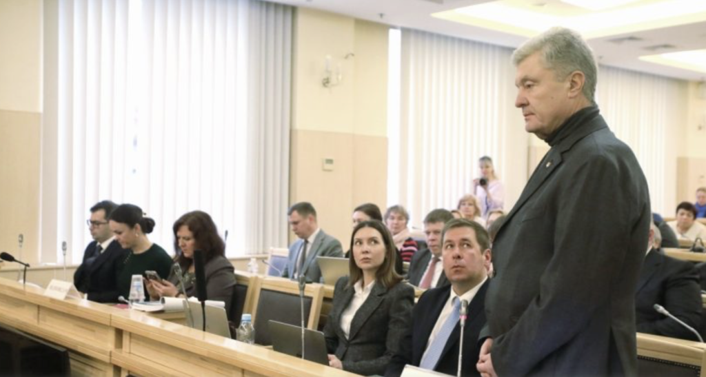 Порошенко у Верховному Суді: санкції це помста Портнова, а Офіс президента реалізував його план