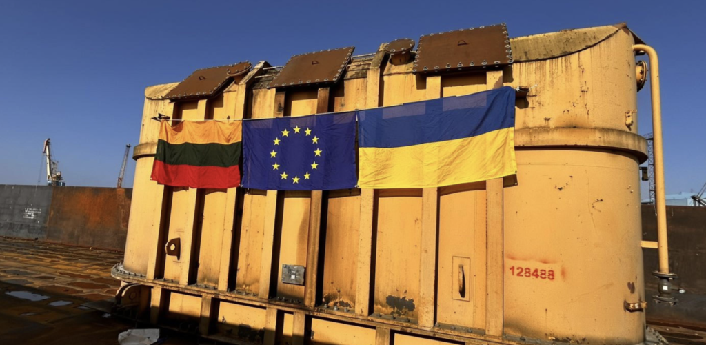 The European Union transferred equipment from an entire Lithuanian thermal power plant to Ukraine: the operation lasted almost a year.