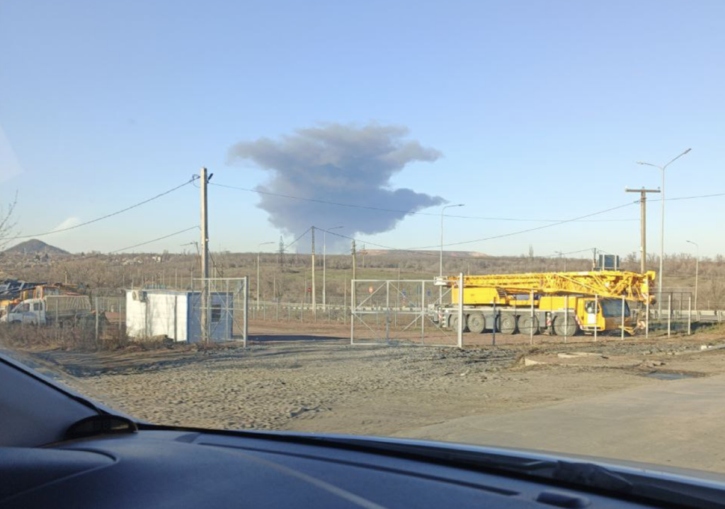 Drones struck the Novoshakhtinsk Oil Refinery in the Rostov Region.