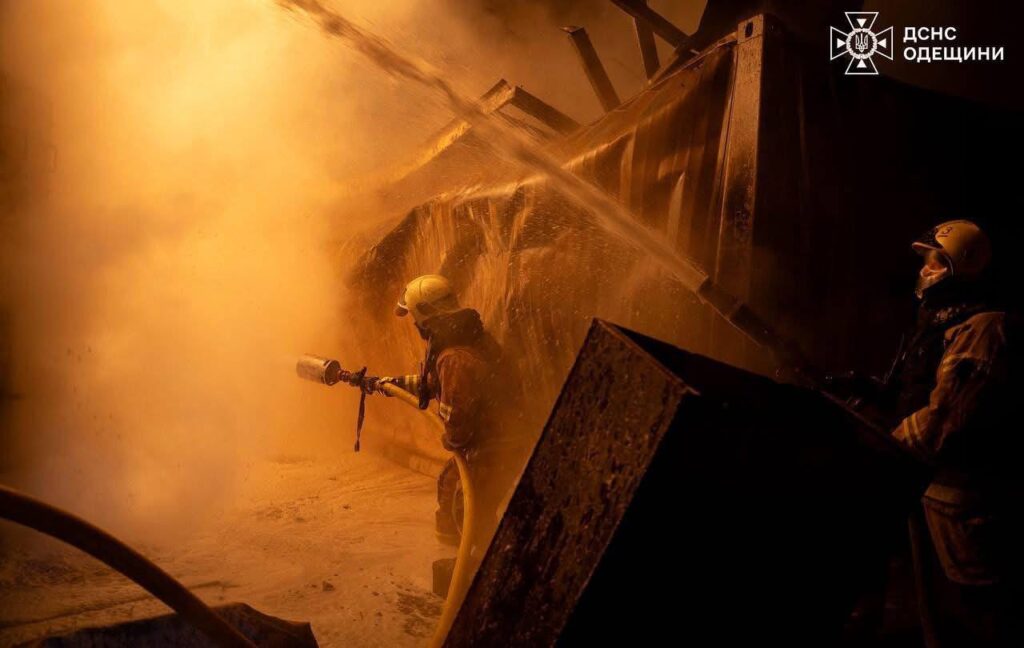 Russians attacked the ports of Odessa region