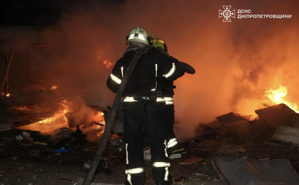 Russia launched a massive attack on Dnipropetrovsk region: three wounded, power outages and destruction