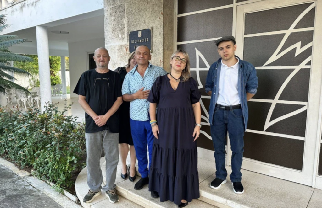 Three Ukrainian citizens have been released from captivity in Venezuela.