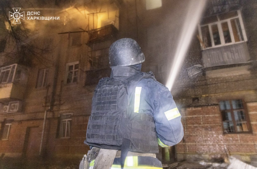 The number of people injured in overnight shelling in Kharkiv has increased significantly.