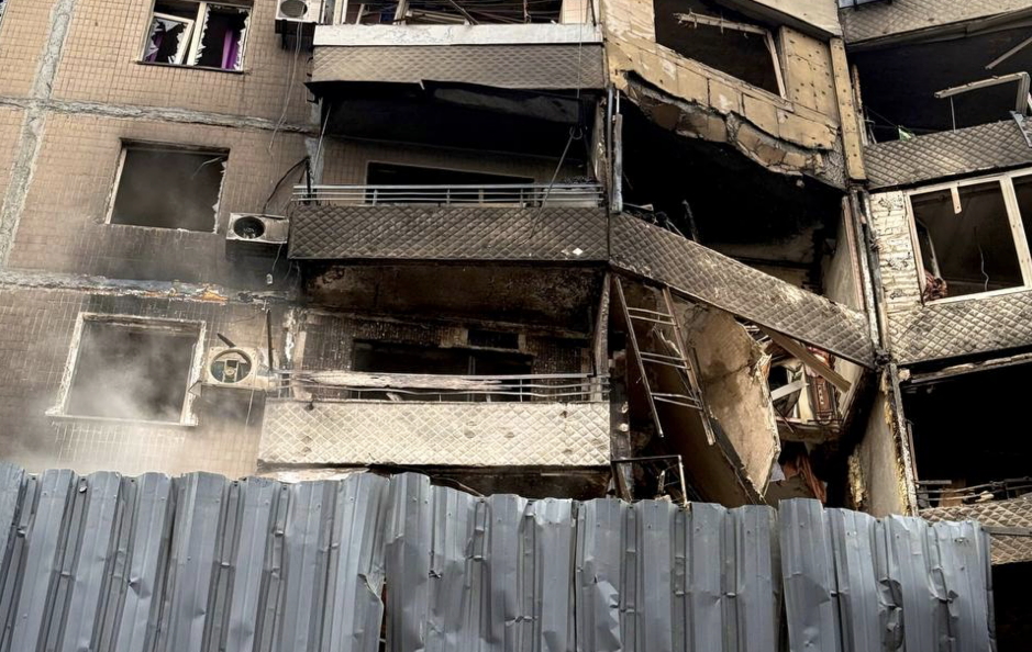 A man’s body was found under the rubble of a house in Odessa