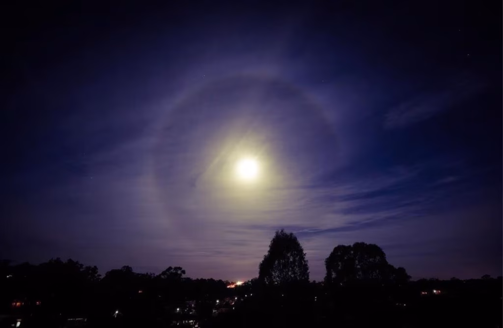 Residents of Kyiv region noticed a rare natural phenomenon