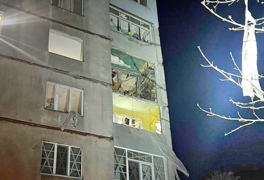 An explosion occurred in a high-rise building in Kharkiv: two people died