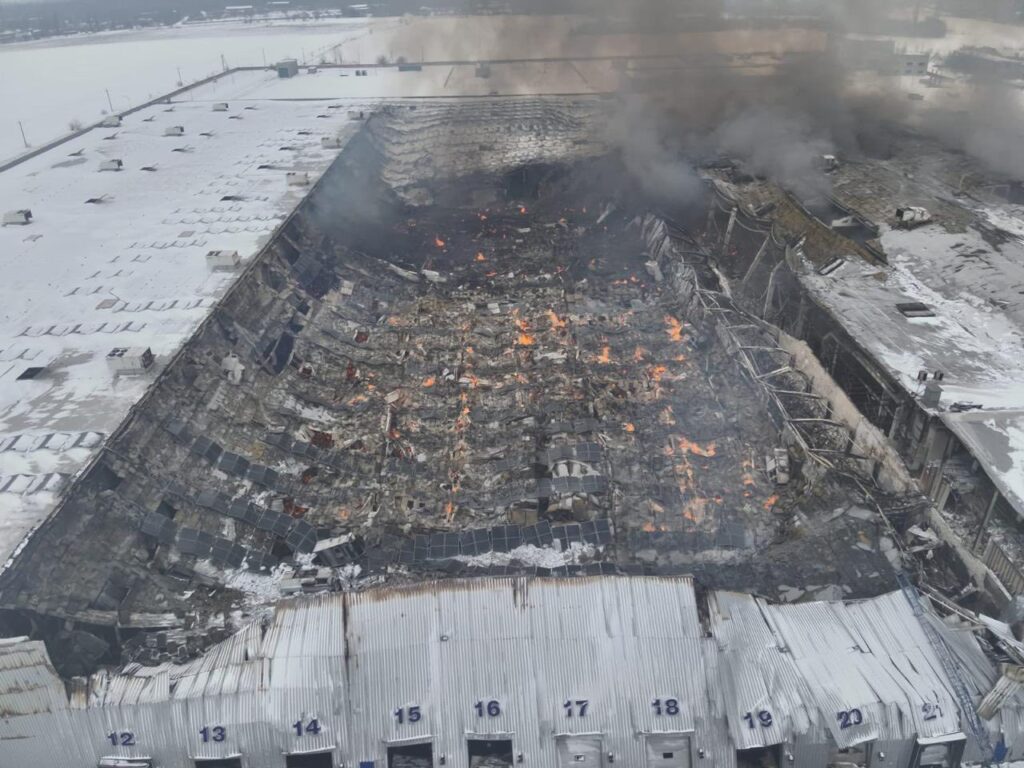 The fire was extinguished for over a week: Ukolov revealed the details of the Russian strike on the Roshen logistics center near Yagotyn