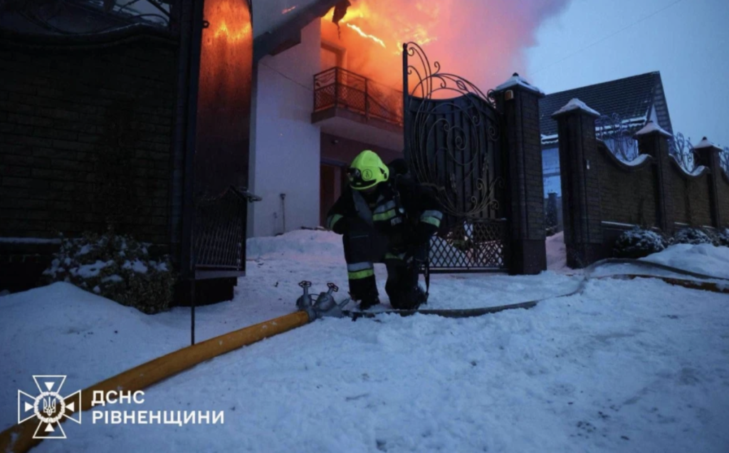 A man was killed in a Russian attack in the Rivne region.