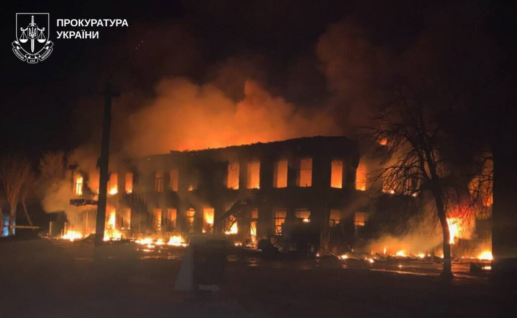 Russians hit a store in Kharkiv region with a drone: many people were injured