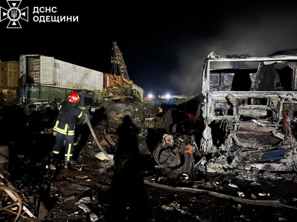 Russians massively attacked Odessa region with strike drones: two people killed, three more injured