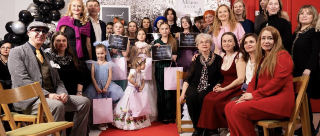 Dreams Come True: Talented Ukrainian Children Showcase Their Work in Milan