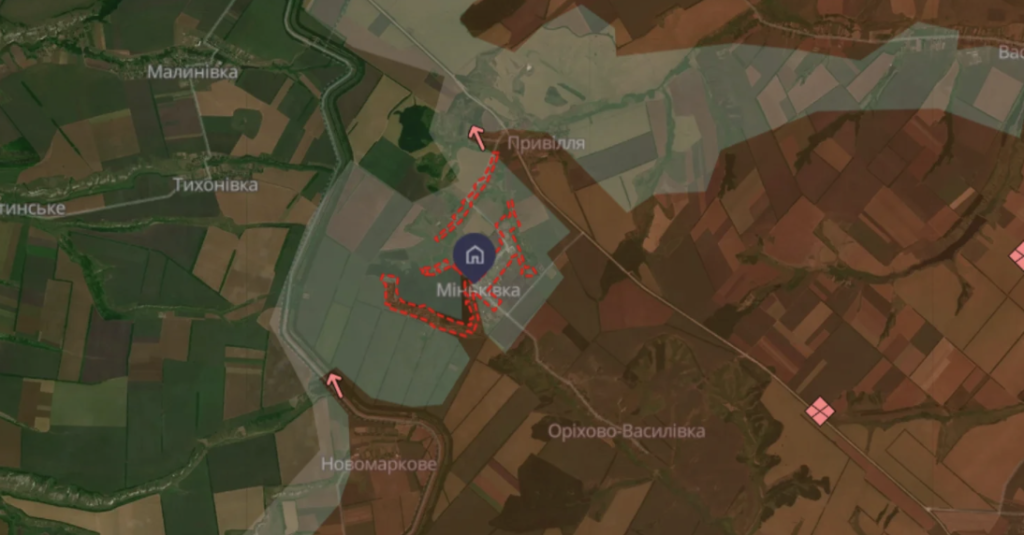 Сили оборони зачистили Міньківку на Донеччині