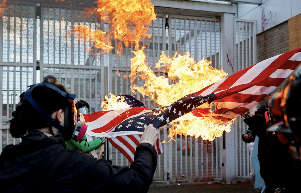 Mass protests against Trump’s “No Kings” slogan have gripped the US.