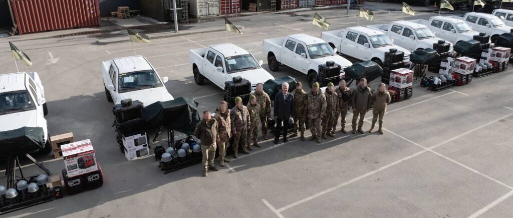 Poroshenko handed over 10 Ai-Petri complexes to the army, which stop Russian Orlans and Lancets