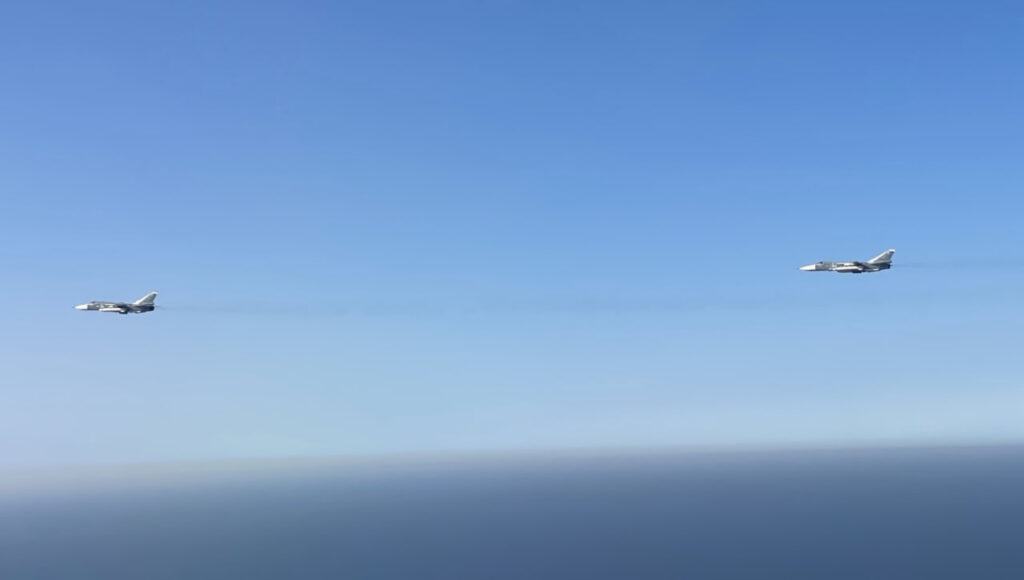 Spanish fighter jets intercept Russian planes while patrolling the Baltic Sea