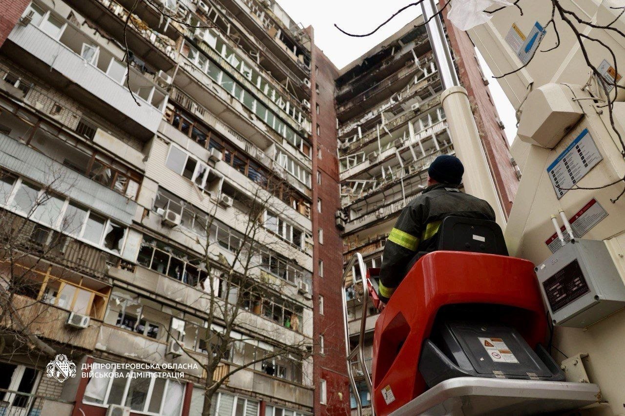 У Дніпрі збільшилася кількість постраждалих внаслідок атаки РФ