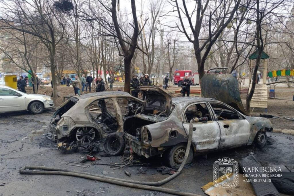 Російські “шахеди” вдарили по житлових районах Харкова: багато постраждалих