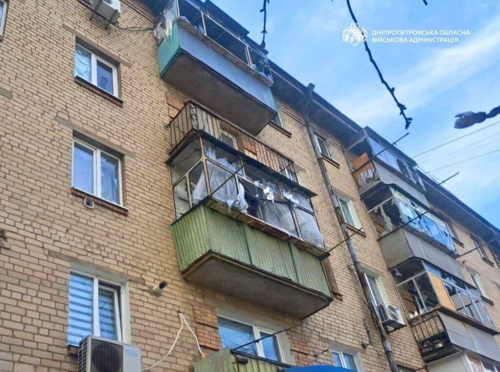 The enemy attacked Nikopol with an FPV drone: many people were injured