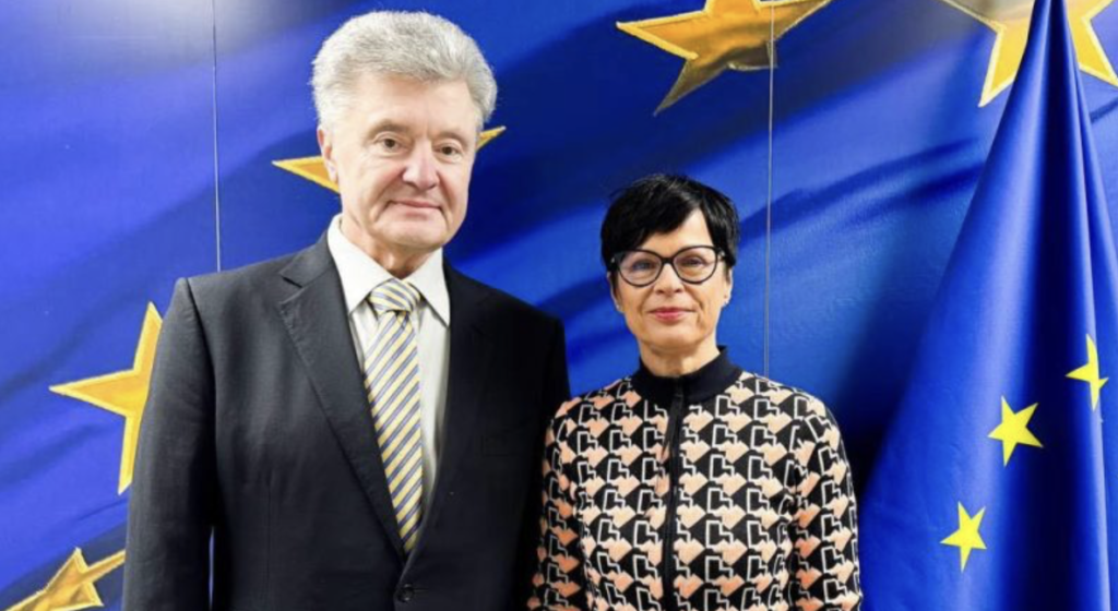 Petro Poroshenko discussed the rule of law in Ukraine with Marta Kos.